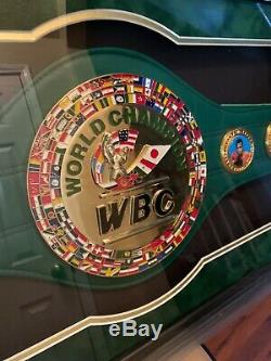 Floyd Money Mayweather Jr. Autographed WBC championship belt with COA