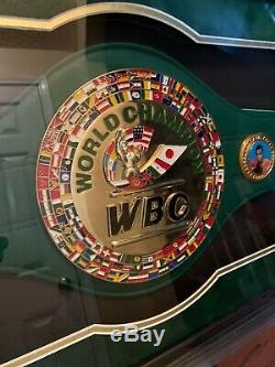 Floyd Money Mayweather Jr. Autographed WBC championship belt with COA