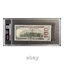 Floyd Money Mayweather Jr Boxing Legend Signed Autographed $100 Bill PSA