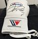 Floyd Money Mayweather Signed Autographed Winning Gold Boxing Glove PSA