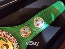 Floyd Money Mayweither Championship Belt Autographed And Custom Framed