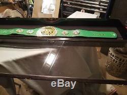 Floyd Money Mayweither Championship Belt Autographed And Custom Framed