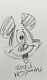 Floyd Norman Hand Drawn Signed Sketch & Autograph Walt Disney Mickey Mouse