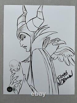 Floyd Norman autographed signed 8x10 photo Beckett BAS COA Disney Animator Art