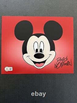 Floyd Norman autographed signed 8x10 photo Beckett BAS COA Disney Mickey Mouse