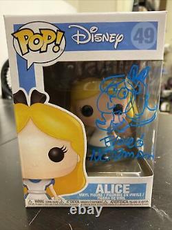 Floyd Norman signed Alice in WOnderland Funko POP! Beckett COA autograph