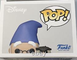 Floyd Norman signed Autographed Funko Pop MERLIN # 1100? Sword and the stone