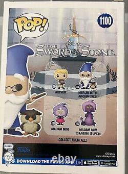 Floyd Norman signed Autographed Funko Pop MERLIN # 1100? Sword and the stone