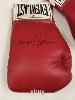 Floyd Patterson Inegmar Johansson Autographed Signed Boxing Gloves JSA COA MD405