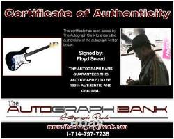 Floyd Sneed Floyd Sneed authentic signed electric guitar CERT Autograph A0001