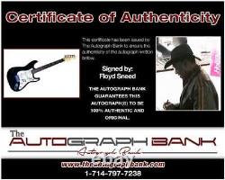 Floyd Sneed Floyd Sneed authentic signed electric guitar CERT Autograph A0002