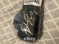 Floyd mayweather autographed glove