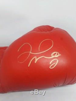 Floyd mayweather signed boxing glove