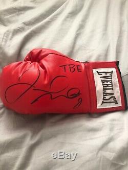 Floyd mayweather signed glove