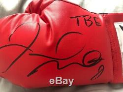 Floyd mayweather signed glove