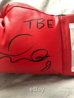 Floyd mayweather signed glove