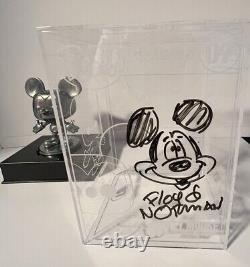 Floyd norman signed Autographed Mickey Mouse Die Cast Funko Pop Chase Exclusive