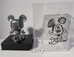 Floyd norman signed Autographed Mickey Mouse Die Cast Funko Pop Chase Exclusive