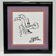 Floyd norman signed Autographed Original Drawing Of Figment, Disney, WDW