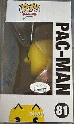 Floyd norman, signed Autographed, Pac-Man, Funko Pop, JSA Authentication