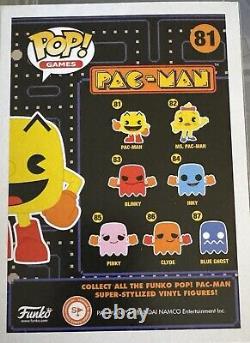 Floyd norman, signed Autographed, Pac-Man, Funko Pop, JSA Authentication