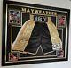 Framed framed FLOYD MAYWEATHER Signed Shorts Autographed Trunks