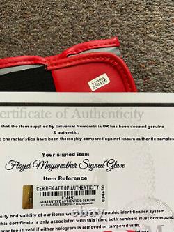 Genuine Hand Signed Floyd Mayweather Boxing Glove Legend Of The Ring With COA