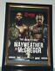 Hand Signed By Conor Mcgregor With Coa Rare Framed 8x10- Floyd Mayweather