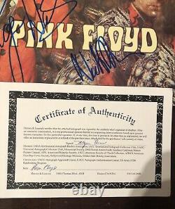 Hand Signed Pink Floyd Piper At The Gates Of Dawn Lp C. O. A