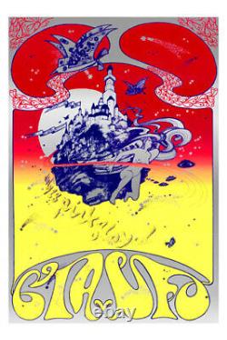 Hapshash and the Coloured Coat signed Pink Floyd CIA vs. UFO Poster