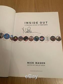 Inside Out A Personal History of Pink Floyd, Signed Nick Mason