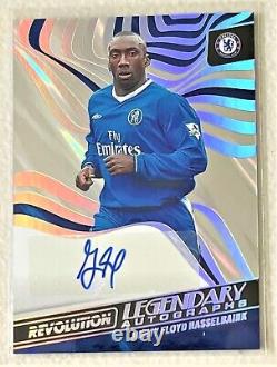 JIMMY FLOYD HASSELBAINK Auto # 2/10 LAVA 2022-23 Revolution Legendary Autograph