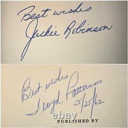 Jackie Robinson Signed Autographed Victory Over Myself Hardcover Book JSA LOA