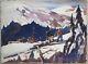 James Floyd Clymer 1920's painting CT landscape modernist artist