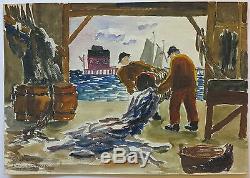 James Floyd Clymer 1920's painting Provincetown MA modernist artist
