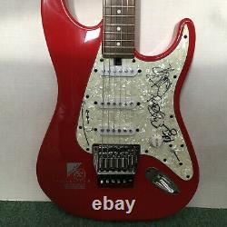 Jon Bon Jovi Full Band signed Floyd Rose Have a Nice Day Saturn Grand Prize