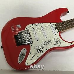 Jon Bon Jovi Full Band signed Floyd Rose Have a Nice Day Saturn Grand Prize