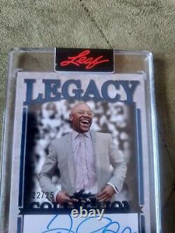 Leaf Legacy Floyd Mayweather Jr Auto # LCA-FM3, # 22/25. Inscribed TBE