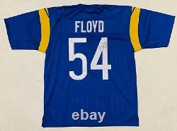 Leonard Floyd Signed Autographed College Style XL Jersey Jsa Hologram