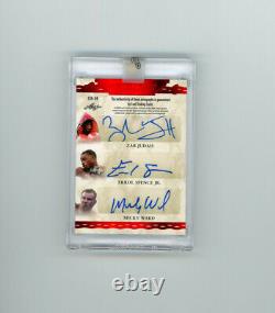 Manny Pacquiao Floyd Mayweather Jr Whitaker Auto? Judah Errol Spence Ward 1/2