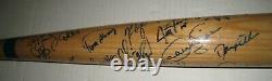 Montreal Expos Game Issued Team Signed 1996 Bat Alou Floyd Nationals