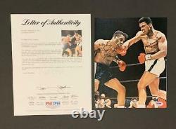 Muhammad Ali & Floyd Patterson Signed 8x10-PSA/DNA-1960's Heavyweight Boxers