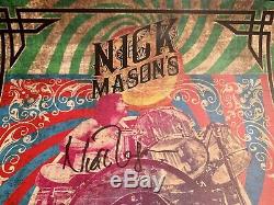 NICK MASON (Pink Floyd) AUTOGRAPHED SIGNED 2019 CONCERT TOUR POSTER! CHICAGO