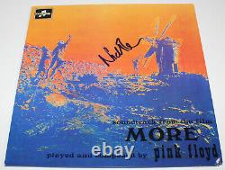 NICK MASON SIGNED AUTHENTIC PINK FLOYD'MORE' VINYL ALBUM RECORD withCOA PROOF