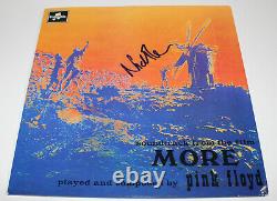 NICK MASON SIGNED AUTHENTIC PINK FLOYD'MORE' VINYL ALBUM RECORD withCOA PROOF