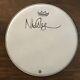 NICK MASON Signed 14 Remo Drum Head Skin COA PINK FLOYD BECKETT Authentication