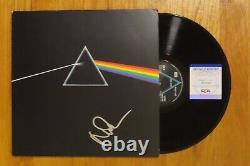 NICK MASON signed 1973 DARK SIDE OF THE MOON Record PSA / DNA Al58194 PINK FLOYD