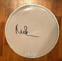 NICK MASON signed autographed 12 drumhead PINK FLOYD DRUMMER 1