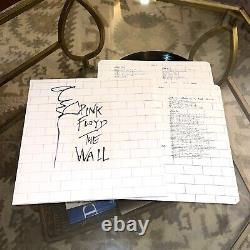 NICK MASON signed autographed THE WALL ALBUM PINK FLOYD BECKETT BAS COA BH086849