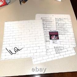 NICK MASON signed autographed THE WALL ALBUM PINK FLOYD DRUMMER JSA COA AF15510